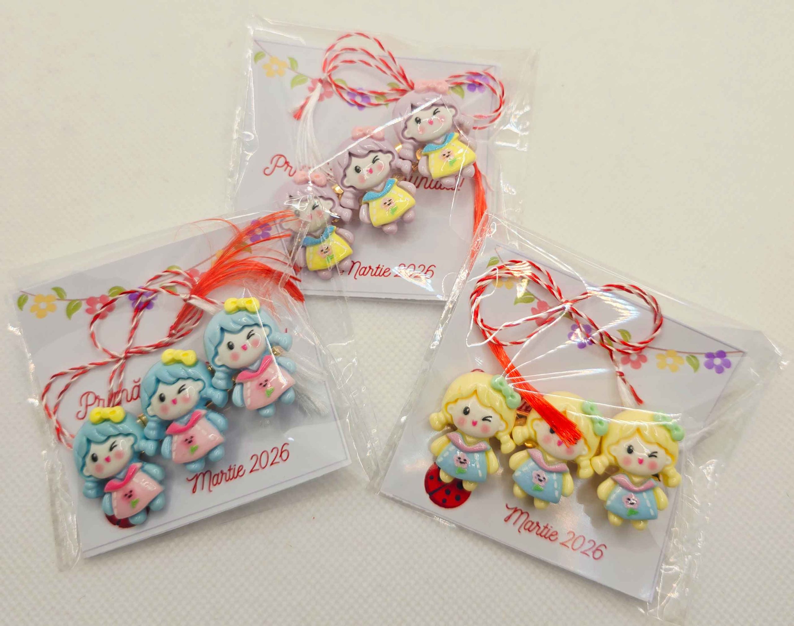 martisoare agrafa de par pentru fetite