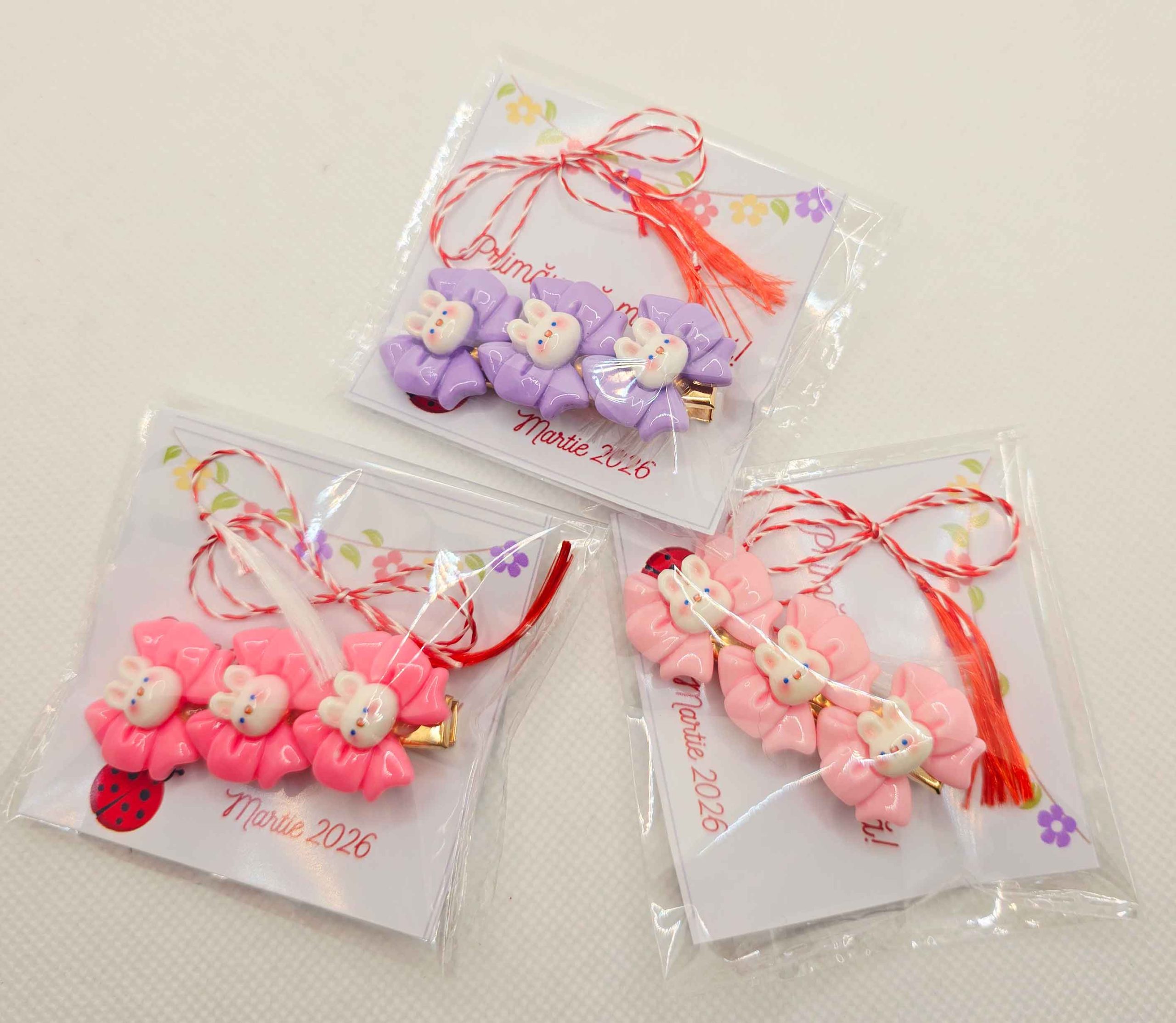 martisoare agrafa de par pentru fetite